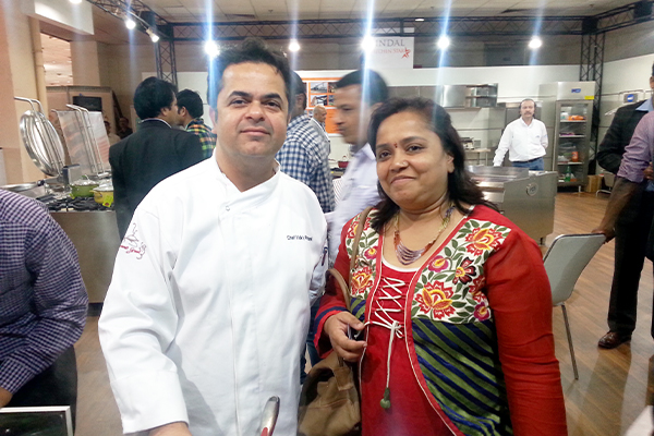 Vicky Ratnani With Chef Neeraj Jain
